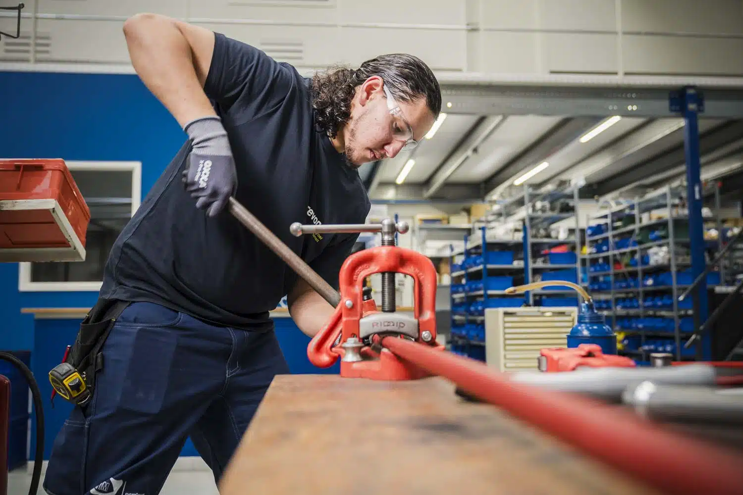 Driss omscholen installatietechniek via Strevon