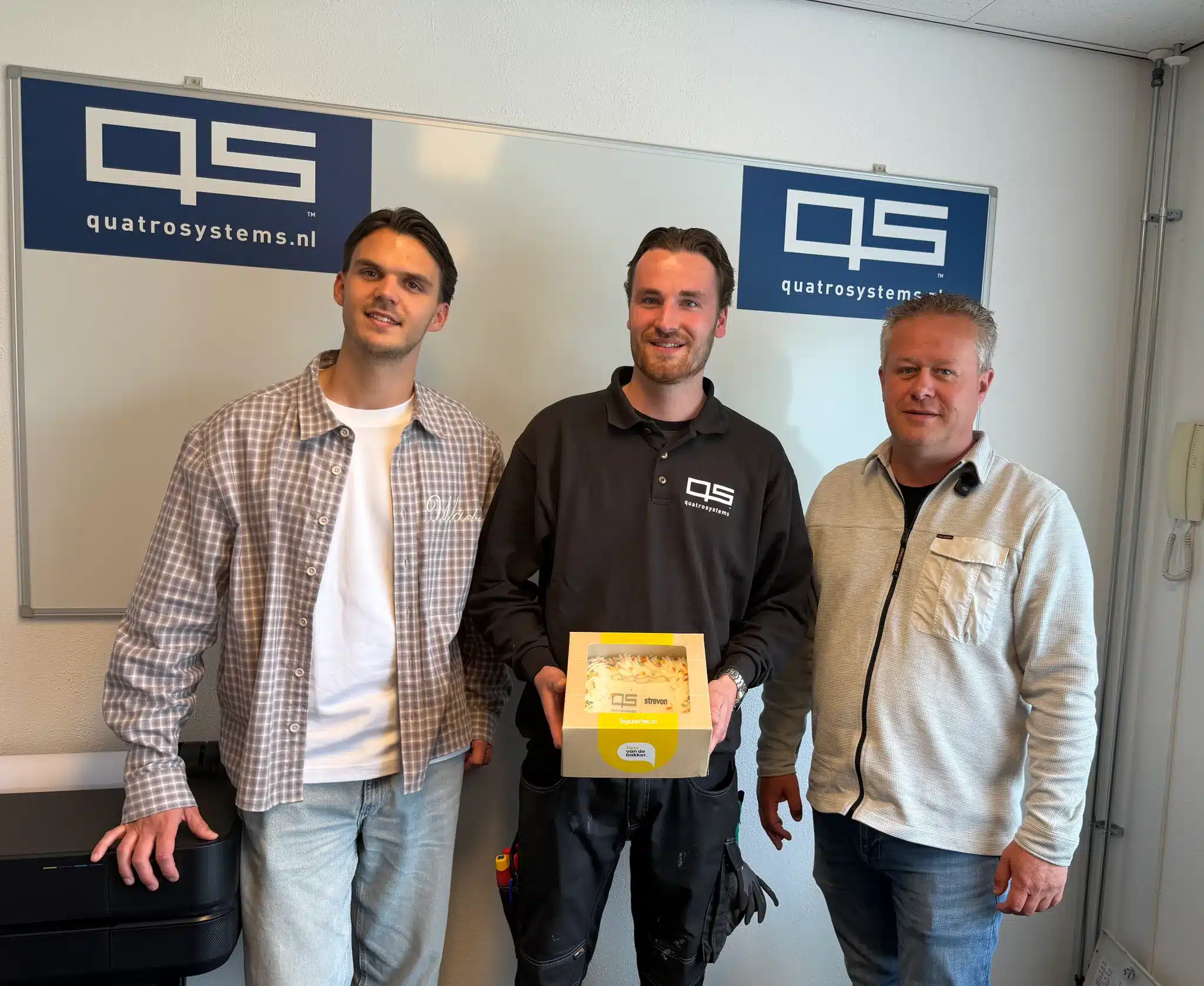 Stefan zij-instromer beveiligingstechniek bij Quatro Systems uit Moordrecht